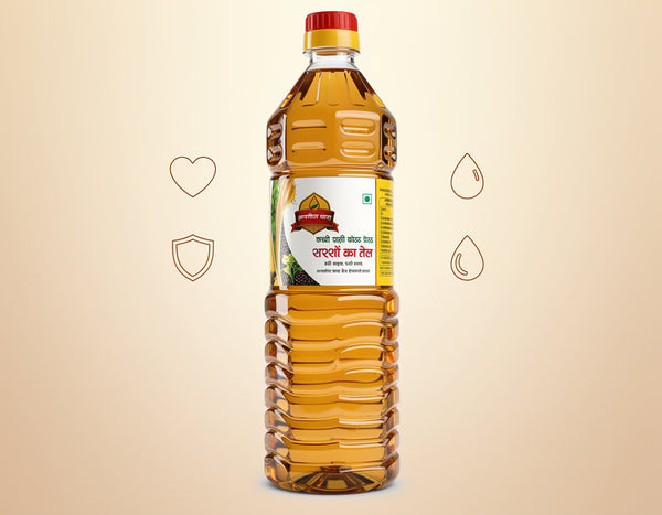 Cold Pressed Mustard Oil 1L