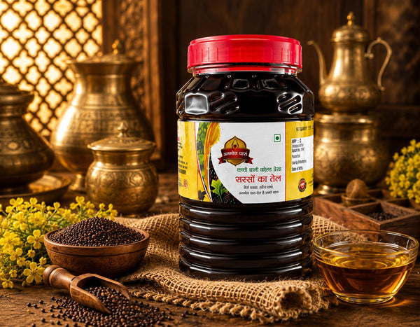 Cold Pressed Black Mustard Oil 2L